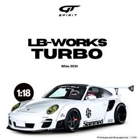   - LB-Works Turbo 2024 white - 1:18 - GT Spirit - GT958 - GT958 | Toms Modelautos