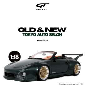   - Old & New Tokyo Auto Salon 2024 green - 1:18 - GT Spirit - GT548 - GT548 | Toms Modelautos