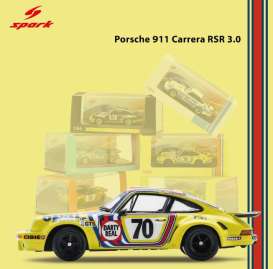 Porsche  - 911 Carrera RSR 3.0 1974 yellow - 1:64 - Spark - 64S021 - spa64S021 | Toms Modelautos