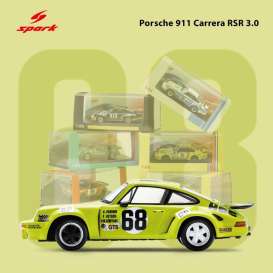 Porsche  - 911 Carrera RSR 3.0 1975 green - 1:64 - Spark - 64S025 - spa64S025 | Toms Modelautos