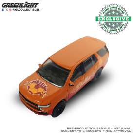 Chevrolet  - Tahoe 2021 orange - 1:64 - GreenLight - 30587C - gl30587C | Toms Modelautos