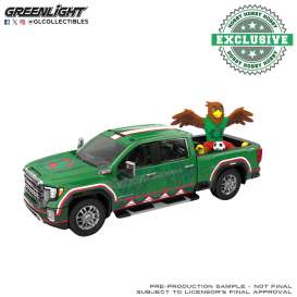 GMC  - Sierra 3500 HD 2022 green - 1:64 - GreenLight - 30589 - gl30589 | Toms Modelautos