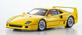 Ferrari  - F40 yellow - 1:18 - Kyosho - KYO8416Y0 - kyo8416Y0 | Toms Modelautos