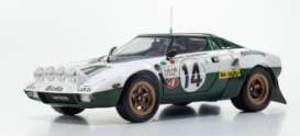Lancia  - Stratos HF 1975 white/green - 1:18 - Kyosho - 8130E0 - kyo8130E0 | Toms Modelautos