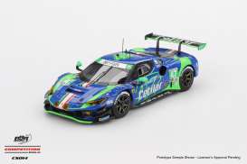 Ferrari  - 296 GT3 2025 blue/green - 1:43 - BBR - CS014 - BBRCS014 | Toms Modelautos