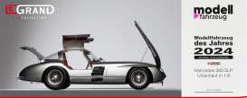 Mercedes Benz  - 300 SLR 1955 silver/red - 1:8 - KK - Scale - LeGrandLE105 - LeGrandLE105 | Toms Modelautos