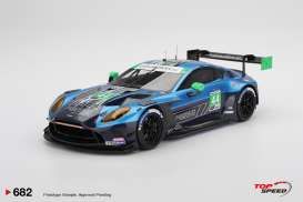 Aston Martin  - Vantage GT3 EVO 2025 blue/black - 1:18 - Top Speed - TS0682 - TS0682 | Toms Modelautos