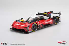 Cadillac  - V-Series.R 2025 red - 1:18 - Top Speed - TS0687 - TS0687 | Toms Modelautos