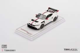 Ford  - Mustang GTD white/red - 1:43 - TrueScale - TSM430901 - TSM430901 | Toms Modelautos