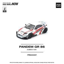 Toyota  - Pandem 280ZX white/red - 1:64 - Pop Race Limited - PR640337 - PR640337 | Toms Modelautos