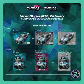 Nissan  - Skyline (R32) various - 1:64 - Tarmac - T64G-061-HKS - TC-T64G-061-HKS | Toms Modelautos