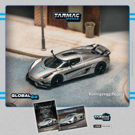 Koenigsegg  - Regera silver - 1:64 - Tarmac - T64G-TL017-SL - TC-T64G-TL017-SL | Toms Modelautos