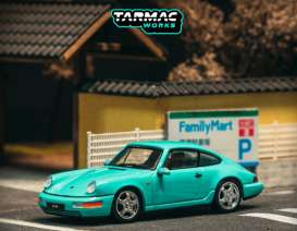 Porsche  - 911 mint green - 1:64 - Tarmac - T64S-017-MG - TC-T64S-017-MG | Toms Modelautos