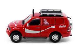 Mitsubishi  - Pajero 2004 red/white - 1:64 - Motor City Classics - 464100 - mocity464100 | Tom's Modelauto's