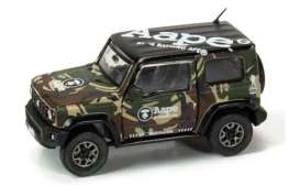 Suzuki  - Jimny  2018 army camouflage - 1:64 - BM Creations - 64B0011 - BM64B0011Rhd | Toms Modelautos