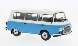 Barkas  - B 1000 1970 blue/white - 1:24 - Whitebox - 124253 - WB124253 | Toms Modelautos