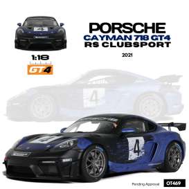 Porsche  - Cayman 718 2021 white - 1:18 - OttOmobile Miniatures - OT469 - otto469 | Toms Modelautos