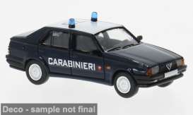 Alfa Romeo  - 75 1988 blue/white - 1:87 - Brekina - 871159 - PCX871159 | Toms Modelautos