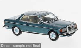 Mercedes Benz  - C123 Coupe 1977 green - 1:87 - Brekina - 870799 - PCX870799 | Toms Modelautos