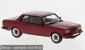 Mercedes Benz  - C123 Coupe 1977 red - 1:87 - Brekina - 870798 - PCX870798 | Toms Modelautos
