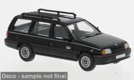 Opel  - Kadett E Caravan 1989 black - 1:87 - Brekina - 871458 - PCX871458 | Toms Modelautos