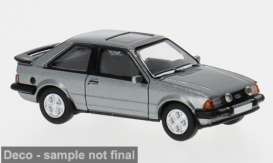 Ford  - Escort MK III XR3i 1982 grey - 1:87 - Brekina - 870790 - PCX870790 | Toms Modelautos