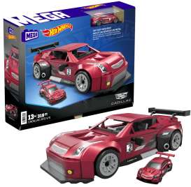Mega Blocks  - Cadillac ATS-V R red - Mattel - HRY18 - MegaHRY18 | Toms Modelautos