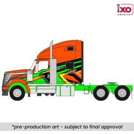 International  - Lonestar 2010 orange/green - 1:64 - IXO America - U64TR019 - ixoU64TR019 | Toms Modelautos