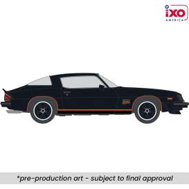 Chevrolet  - Camaro Z28 1977 black - 1:64 - IXO America - IA64023 - ixoIA64023 | Toms Modelautos