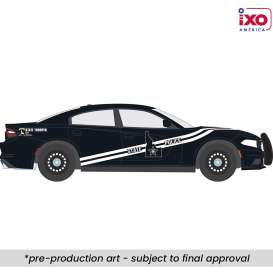 Dodge  - Charger 2023 black/white - 1:64 - IXO America - IA64026 - ixoIA64026 | Toms Modelautos