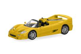 Ferrari  - F50 Spider yellow - 1:87 - Herpa - 025492-002 - herpa025492-002 | Toms Modelautos