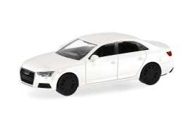 Audi  - A4 limo white - 1:87 - Herpa - 028561-002 - herpa028561-002 | Toms Modelautos