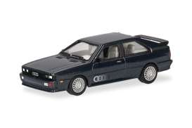 Audi  - Ur-Quattro blue - 1:87 - Herpa - 033336-006 - herpa033336-006 | Toms Modelautos