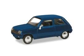 Renault  - R5 blue - 1:87 - Herpa - 034456-002 - herpa034456-002 | Toms Modelautos