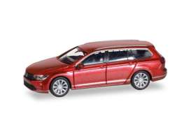 Volkswagen  - Passat Variant GTE orange metallic - 1:87 - Herpa - 038980-002 - herpa038980-002 | Toms Modelautos