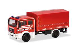 MAN  - TGA M red/white - 1:87 - Herpa - 098847 - herpa098847 | Toms Modelautos