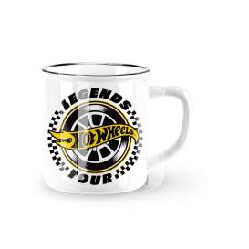 Accessoires  - Retro mug white - Hotwheels - 183058 - hwacc183058 | Toms Modelautos