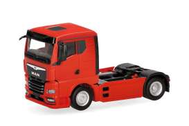 MAN  - TGX GN red - 1:87 - Herpa - 320542 - herpa320542 | Toms Modelautos