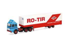 Roman  - Diesel white/blue/red - 1:87 - Herpa - 320696 - herpa320696 | Toms Modelautos