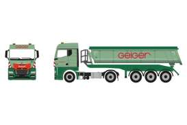 MAN  - TGX green/red - 1:87 - Herpa - 949446 - herpa949446 | Toms Modelautos