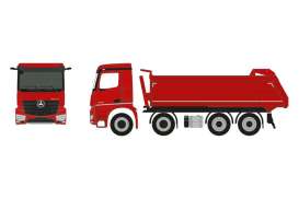 Mercedes Benz  - Arocs M red - 1:87 - Herpa - 954662 - herpa954662 | Toms Modelautos