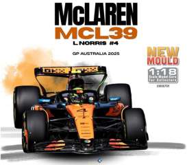 McLaren  - MCL39 2025 orange/black - 1:18 - Solido - 1818701 - soli1818701 | Toms Modelautos
