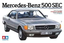 Mercedes Benz  - 500 SEC  - 1:24 - Tamiya - 24029 - tam24029 | Toms Modelautos