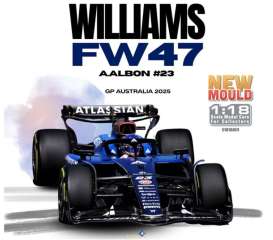 Williams  - FW47 2025 blue/black - 1:18 - Solido - 1818801 - soli1818801 | Toms Modelautos