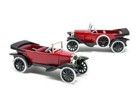 Fiat  - 501 Sport 1921 red - 1:43 - Officina 942 - SB05 - OffSB05 | Toms Modelautos