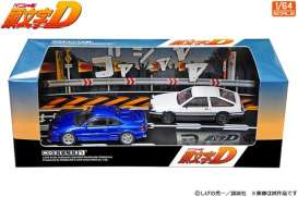 Toyota  - SW20/AE86 blue/white - 1:64 - Modeler’s - MD64215 - MD64215 | Toms Modelautos