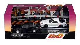 Mitsubishi Mazda - Lancer Evo III6/RX-7 FD3S black/white - 1:64 - Modeler’s - MD64217 - MD64217 | Toms Modelautos