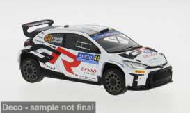 Toyota  - GR Yaris Rally2 2024 red/white - 1:43 - IXO Models - RAM957 - ixoRAM957 | Toms Modelautos