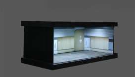 diorama Accessoires - A-2 parking lot  - 1:64 - Black Box Diorama - MO960121 - MO960121 | Toms Modelautos