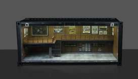diorama Accessoires - Container Workshop  - 1:64 - Black Box Diorama - MO400205 - MO400205 | Toms Modelautos